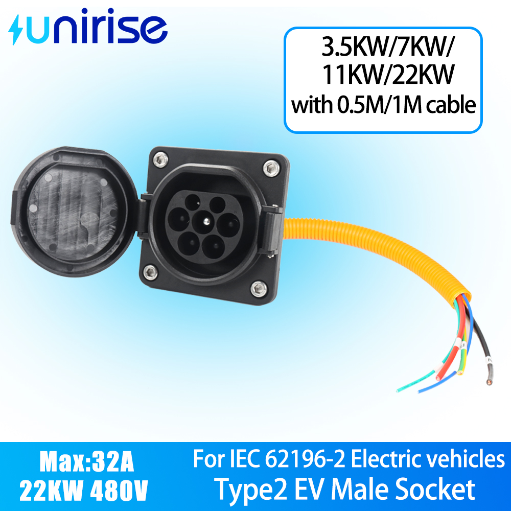 Ev Charging Cable - Разъем Unirise Type2 для электромобилей с