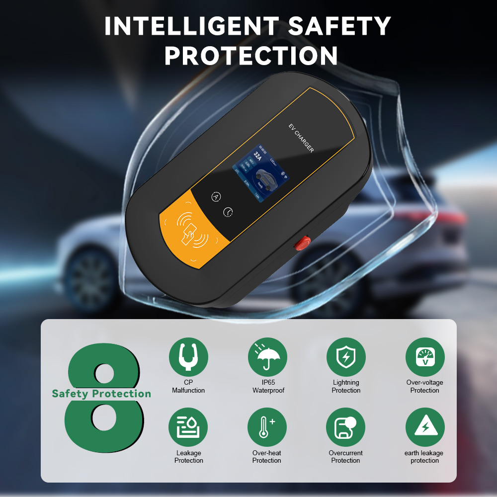 IPENGEN Type2 Зарядная станция – обзор и цена Home Ev Charger