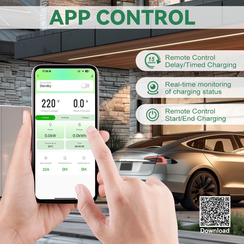 IPENGEN Type2 Зарядная станция – обзор и цена Home Ev Charger