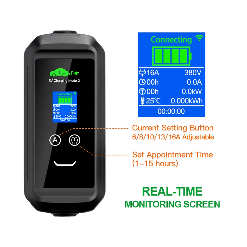 Портативное зарядное устройств – обзор и цена Portable Ev Charger