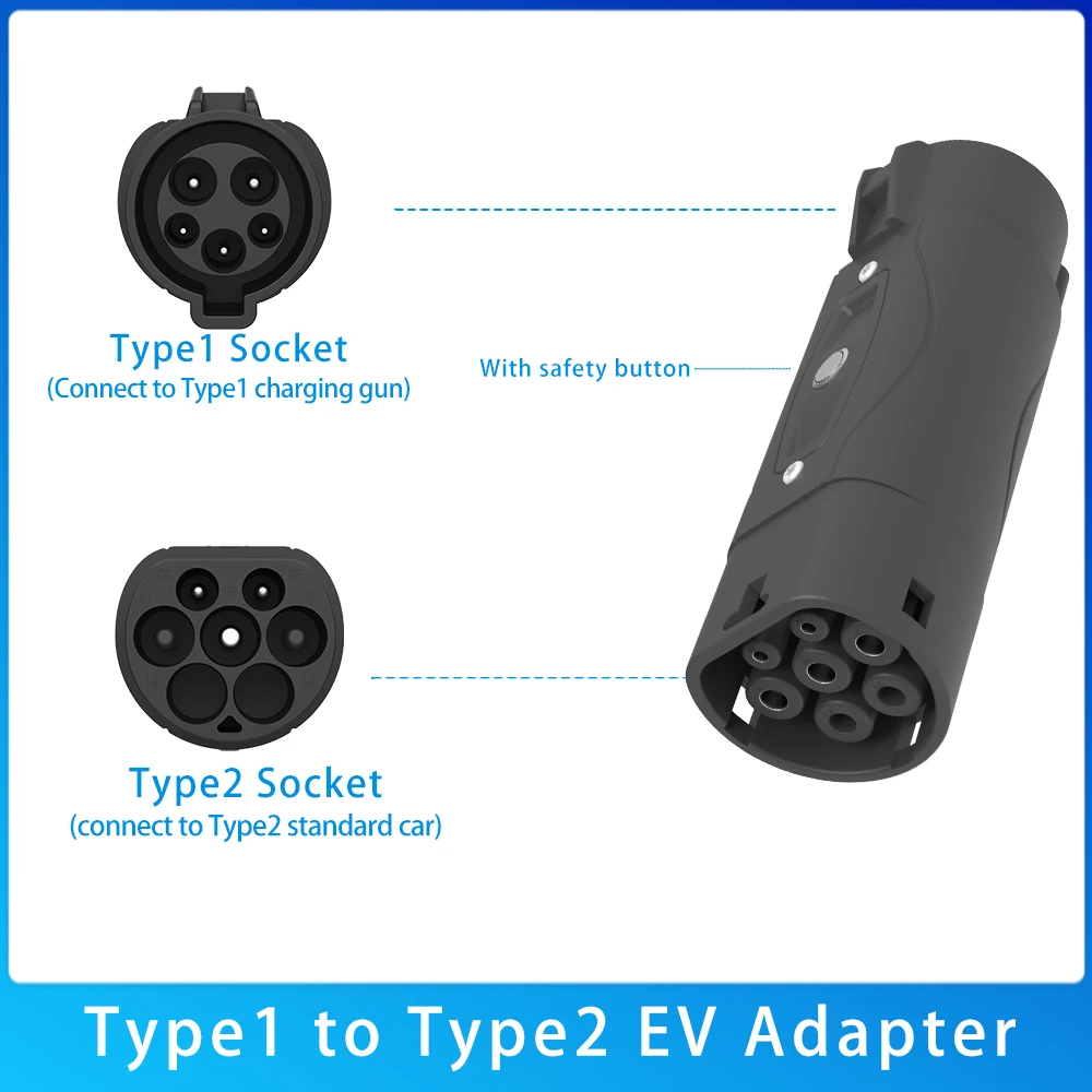 Адаптер для зарядки электромоб – обзор и цена Ev Charger Adapter